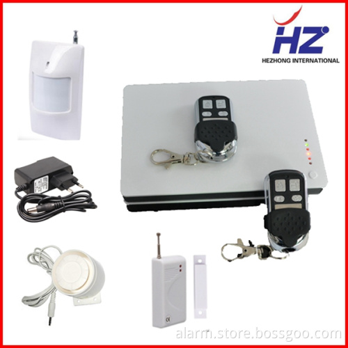 security home alarm gsm SMS alert intelligent residential alarme